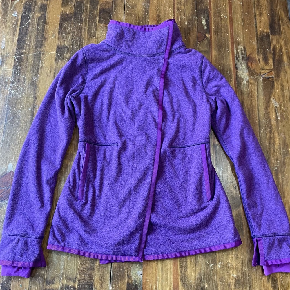 Ivivva girls jacket purple size 12